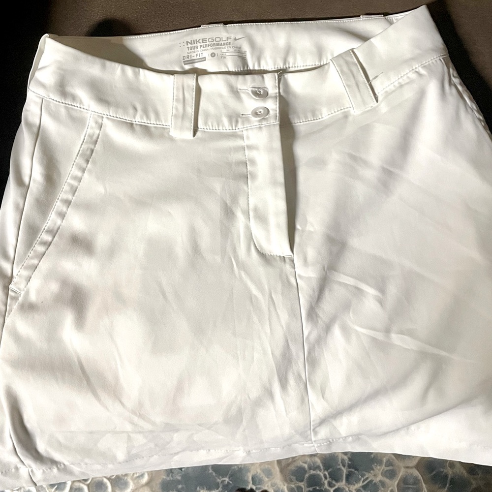 Nike Golf white Dri Fit skort size 2